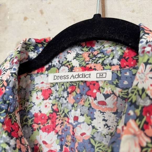 Dress Addict Floral Collared Mini Dress - Picture 5 of 8